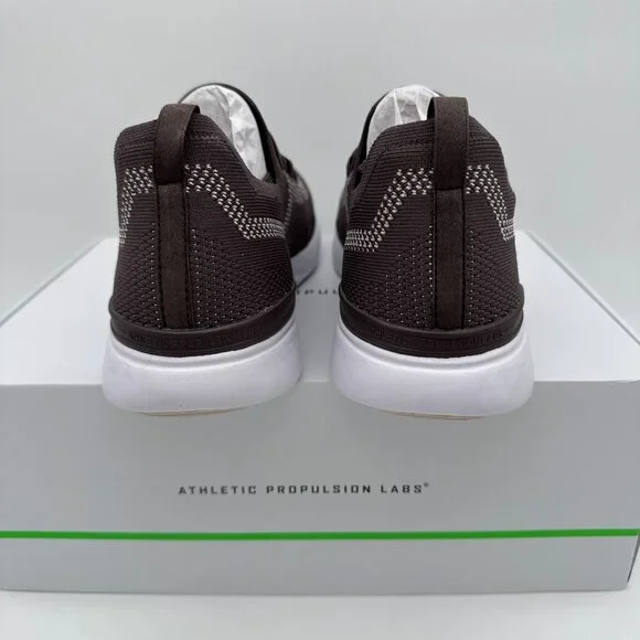 APL‎ Men's TechLoom Breeze Running Sneaker, Size 13, Chocolate/Silk/White